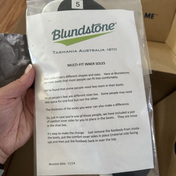 Blundstone Chelsea Boots Women’s US 8.5 Black Leather Elastic Pull On Ankle Boot - Picture 5 of 14